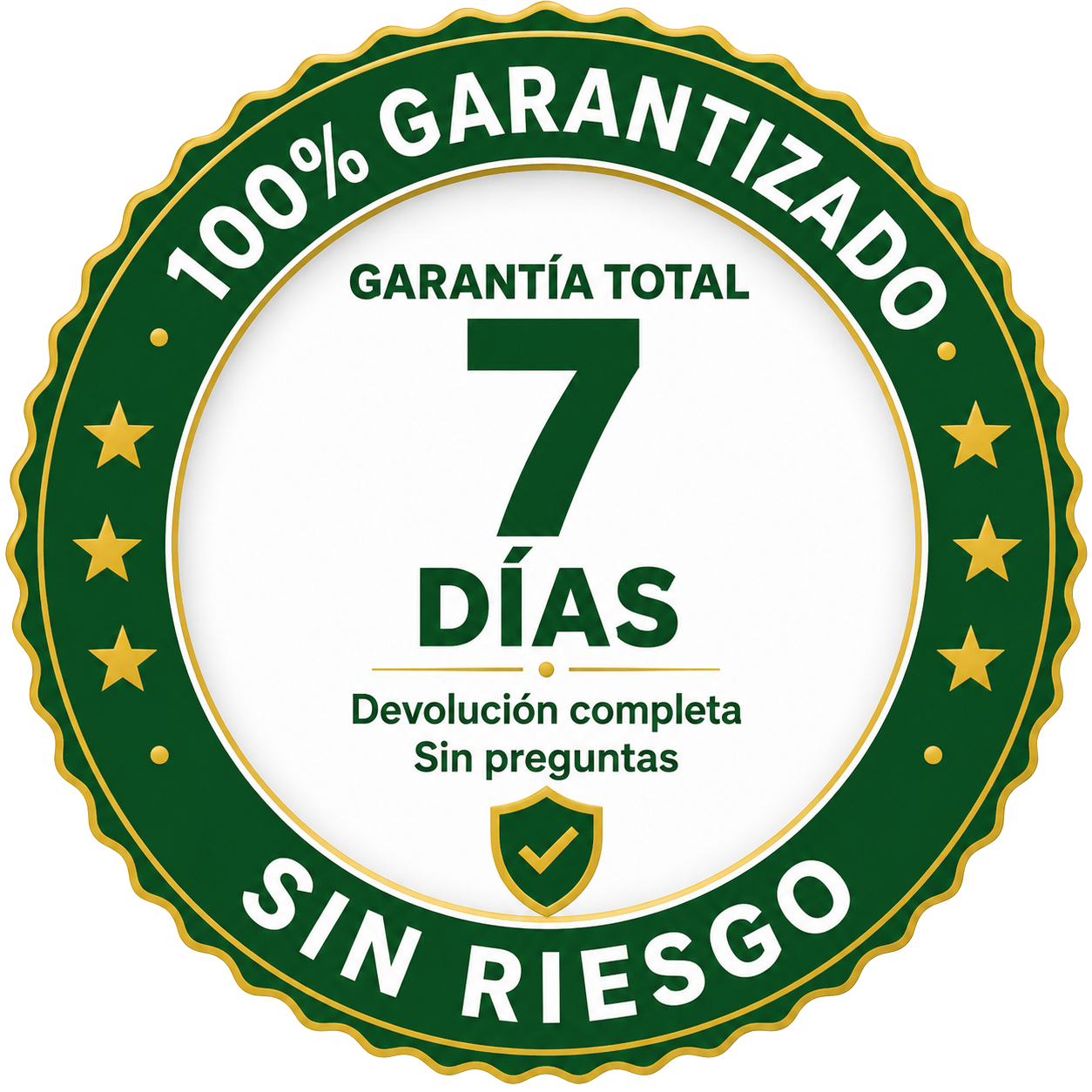 Garantía de 7 días